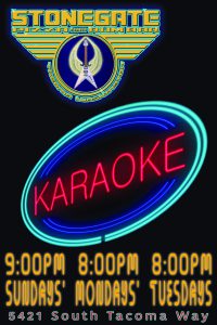 Karaoke @ Stonegate Pizza and Rum Bar | Tacoma | Washington | United States